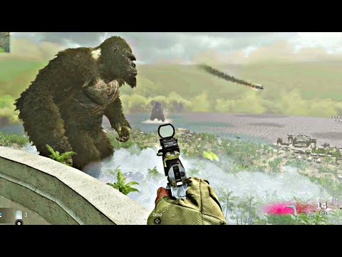 WARZONE GODZILLA VS KONG GAMEPLAY! (NO COMMENTARY)