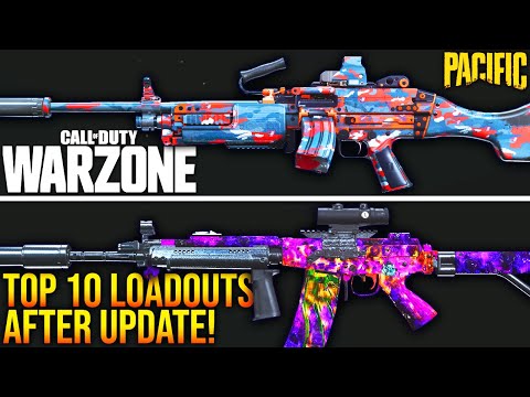 WARZONE: Top 10 BEST LOADOUTS After Season 3 Reloaded Update! (WARZONE Meta Loadouts)