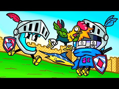 We Beat Up Knights with Chickens, Fish, and Rocks in Chivalry 2 Multiplayer!