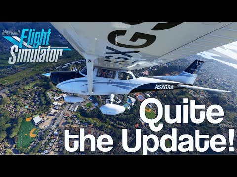 WORLD UPDATE 10 on Microsoft Flight Simulator | FIRST LOOK | WOW!