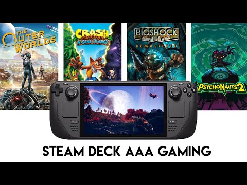 WOW these games look Stunning on the Steam Deck
