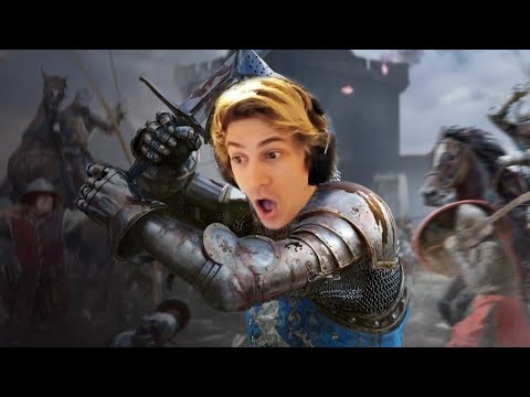 xQc Plays Chivalry 2 with Friends!