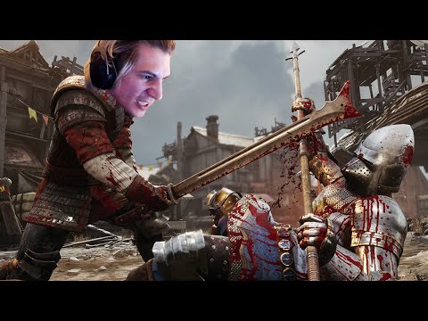 xQc Unleashes Brutality in Chivalry 2