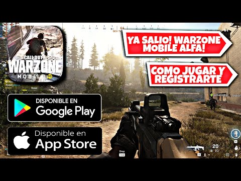 YA HA SALIDO WARZONE MOBILE! PRIMERA ALFA! COMO REGISTRARSE PARA PODER JUGAR!