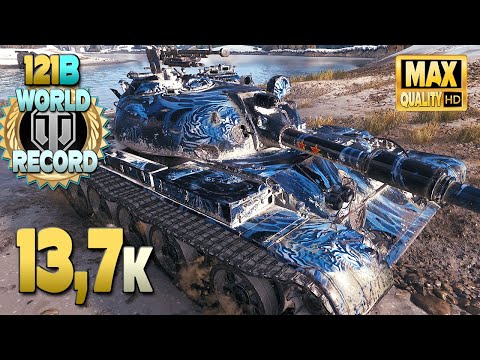 121B damage WORLD RECORD on Erlenberg – World of Tanks
