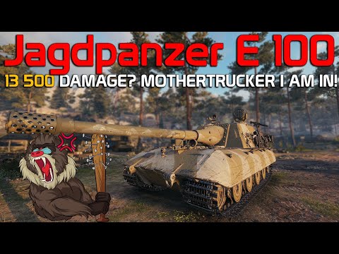 13,500 Damage in Jagdpz.  E 100!   | World of Tanks