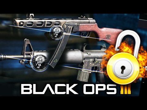 ACCESS THE "M16" and "PPSH" in BLACK OPS 3 NOW!! (still works!)