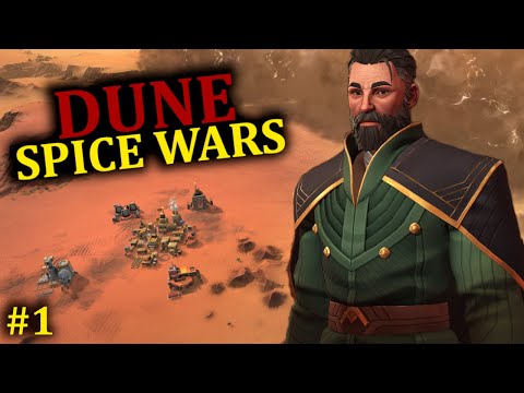COLLECTING SPICE & EXPLORING DUNES – DUNE: Spice Wars Ep.1