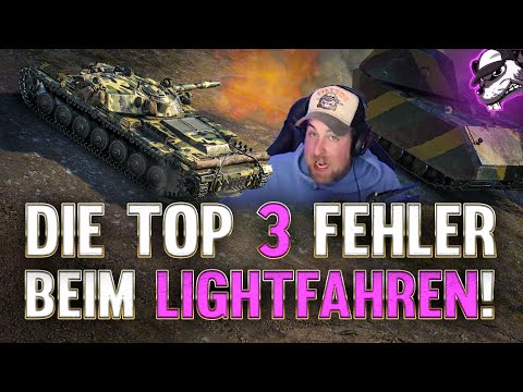 Die Top 3 Fehler beim Lightfahren im Hightier! [World of Tanks – Gameplay – Deutsch – WQHD]