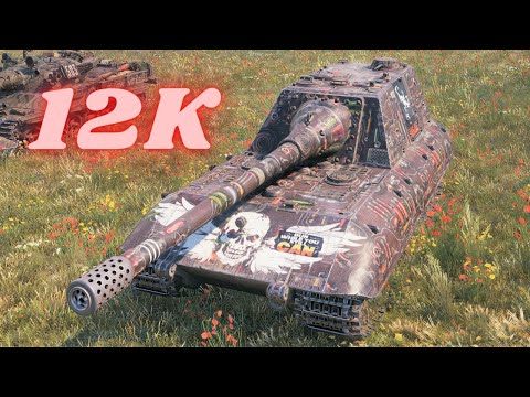 Jagdpanzer E 100 12K Damage  World of Tanks,WoT