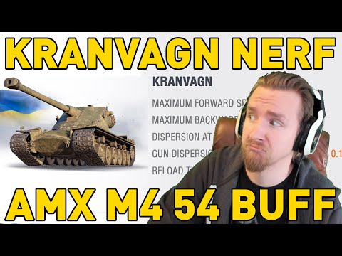 KRANVAGN NERF – AMX M4 54 BUFF – World of Tanks