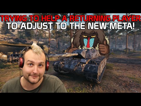 Platoon with a returning player, Can i help him become better with current meta? | World of Tanks