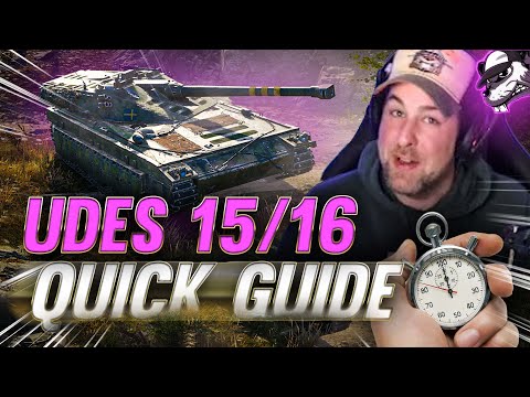 Quick Guides: UDES 15/16 [World of Tanks – Gameplay – Deutsch – WQHD]