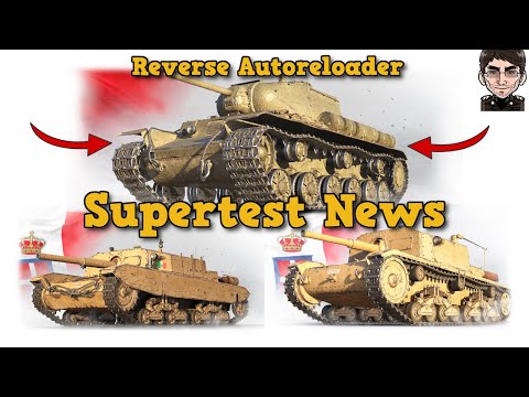 Supertest News – KV-1SA Reverse Autoreloader & Tier 5 & 6 IT Jagdpanzer – World of Tanks