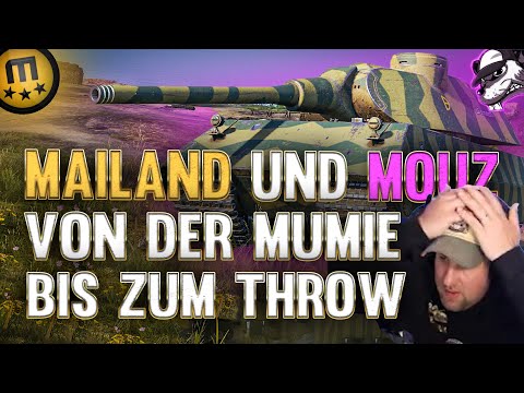 Von der Mumie bis zum Throw mit Mailand [World of Tanks – Gameplay – Deutsch]
