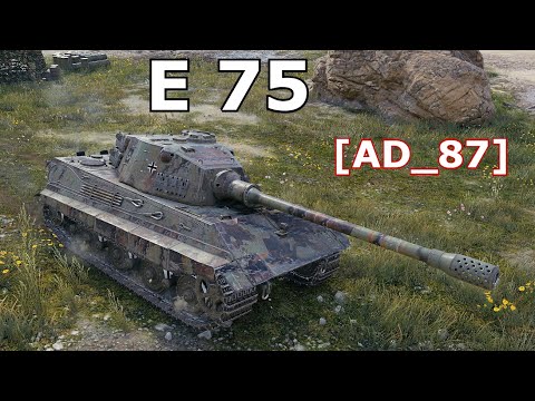 World of Tanks E 75 – 5 Kills 11,1K Damage | NEW WORLD RECORD !