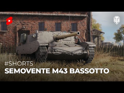 #Shorts – Semovente M43 Bassotto
