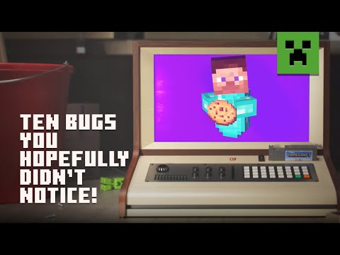 10 Bugs You Hopefully Didn’t Notice in Minecraft!