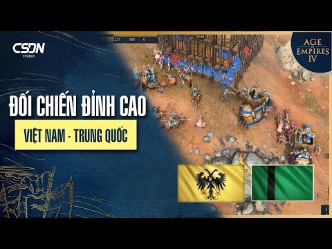 #1 Việt Nam vs #5 Trung Quốc  – Thế lực mới trên bản đồ AOE 4 Quốc tế