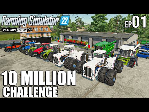 10 Million CHALLENGE | FS22 Timelapse #1 | Nordfriesische Marsch | Farming Simulator 22