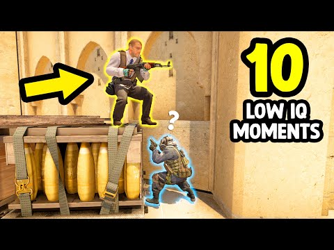 10 ridiculous LOW IQ MOMENTS! – CS:GO BEST ODDSHOTS #618