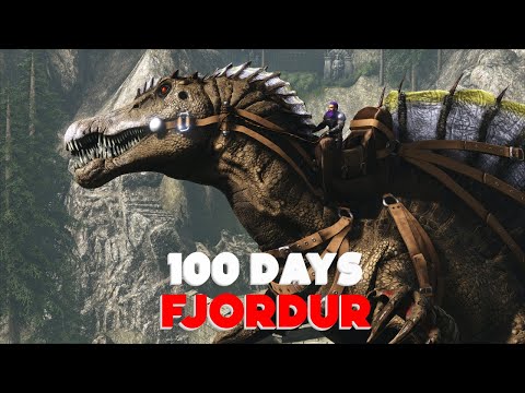 100 DAYS Fjordur Recruiting An ARMY | Ark Survival Evolved [Episode 3]