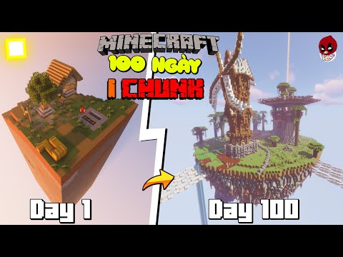 100 Ngày Sinh Tồn Trên 1 Chunk Trong SkyBlock II Server Minecraft Grassminevn
