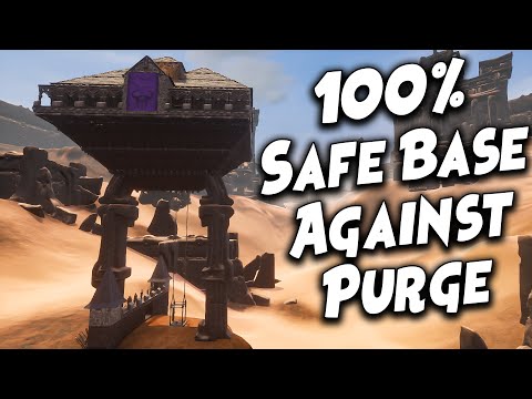 100% Safe Base Against Purge | CONAN EXILES