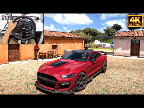 1100HP Ford Mustang Shelby GT500 | Forza Horizon 5 | Thrustmaster T300RS gameplay