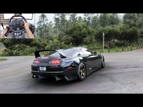 1200HP Toyota Supra – Forza Horizon 5 | Thrustmaster TX gameplay