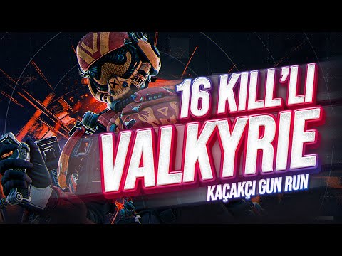 16 Kill'li Kaçakçı Valkyrie – Gun Run – Apex Legends Türkçe