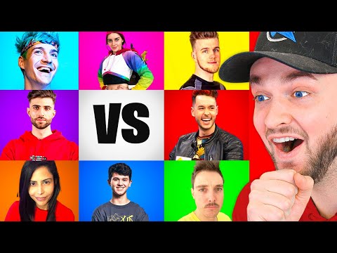 1v1'ing EVERY Fortnite Icon Creator!