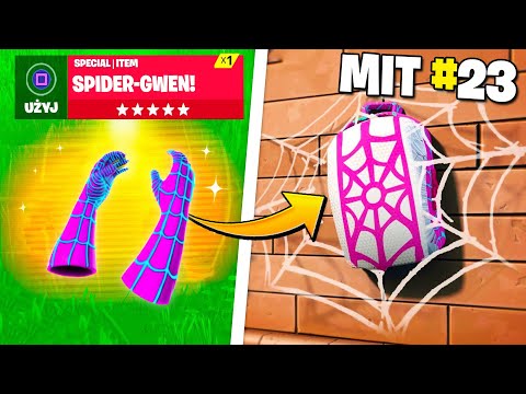 23 NAJGORSZE MITY w Fortnite! (SEZON 4!)