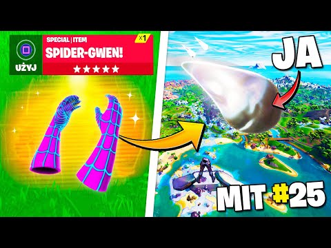 25 MITÓW nowego SEZONU 4 w Fortnite! (SEKRETY!)