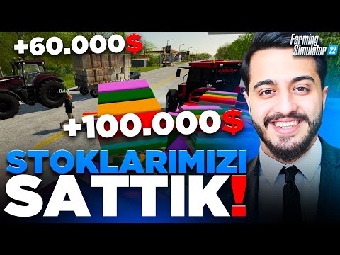 4 AYLIK STOKLARIMIZI SATTIK! ZEYTİN BAĞLARI KURDUK! Farming Simulator #33