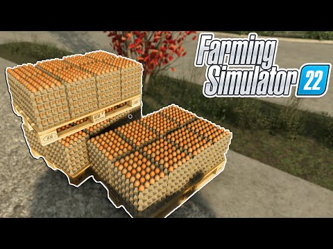 4200 LİTRE YUMURTA SATIŞI // Farming Simulator 2022 #13
