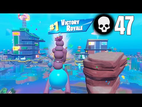 47 Elimination Solo vs Squads Win (Fortnite Chapter 3 Season 4 Full Gameplay)