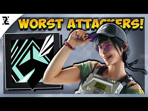5 Worst Attacking Operators – Year 7 – Rainbow Six Siege