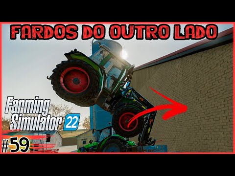 59 – Gambiarras para recuperar os fardos roubados – Farming Simulator 22