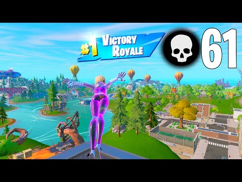 61 Elimination Solo vs Squads Wins Full Gameplay Season 4 (Fortnite Chapter 3)