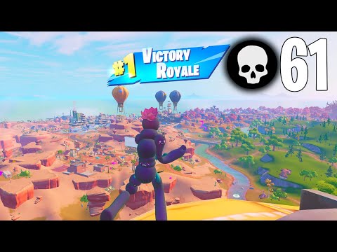 61 High Elimination Solo vs Squads Wins Full Gameplay Season 4 (Fortnite Chapter 3)