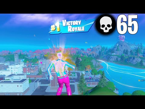 65 Elimination Solo vs Squads Wins (Fortnite Chapter 3 Full Gameplay Season 4)