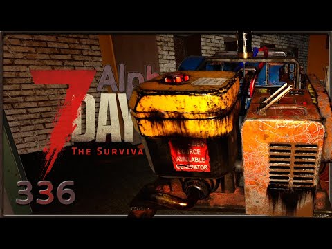 7 Days to Die Alpha 20 Stable #336 Stromlos in der Nacht [Let's Play] [deutsch]