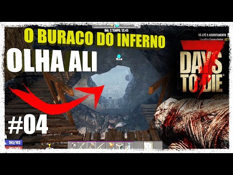 7 DAYS TO DIE EM BUSCA DO LOOT PERDIDO LOCAL INCRÍVEL NO SUBSOLO DE BAIXO DO MEU NÁRIS, MAS…