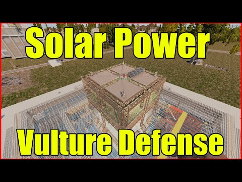 7 Days to Die | Solar Power Bird Defense | Alpha 18 #80