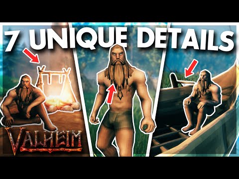 7 UNIQUE DETAILS in Valheim (Valheim Tips & Tricks)