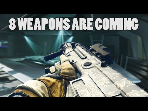 8 weapons coming to Battlefield 2042