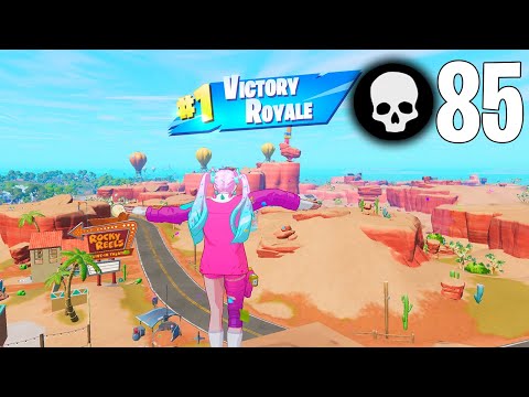 85 Elimination Solo vs Squads Wins Full Gameplay Season 4 (Fortnite Chapter 3)