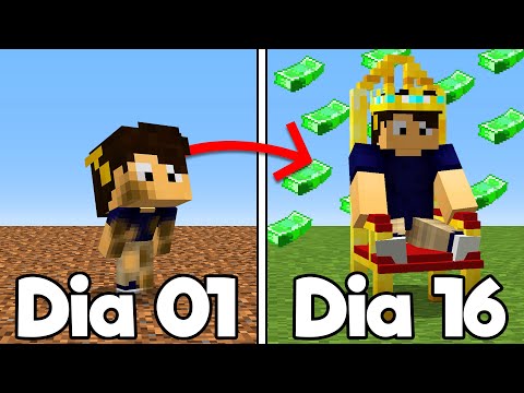 A Cada DIA eu fico mais RICO no MINECRAFT