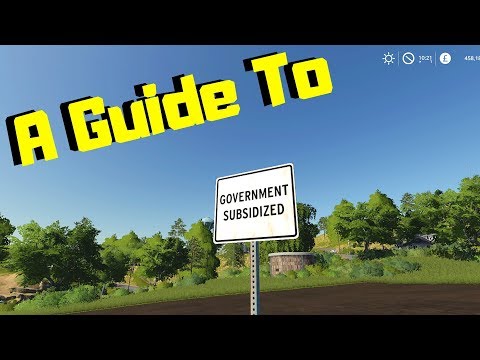 A GUIDE TO | Government Subsidized Sign   | Farming Simulator 2019 | Xbox One